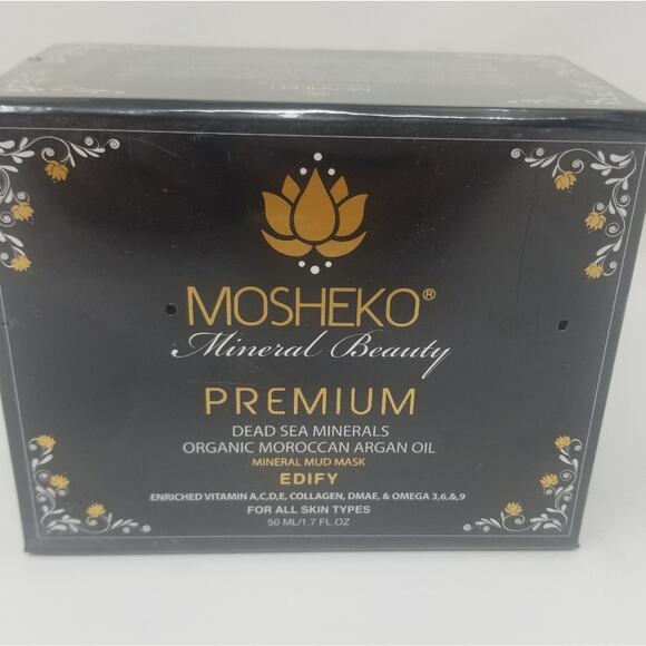 Mosheko Premium Dead Sea Minerals Mud Mask Edify New in Package - Picture 6 of 7